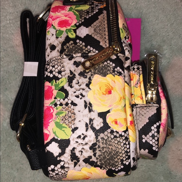 Betsey Johnson Kitsch Backpack Floral Doggy Animal main image 10